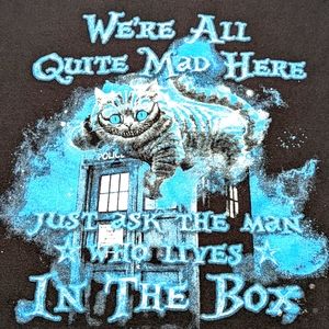 Dr. Who DW01 Alice In Wonderland Mashup.  We are all Mad Here Small